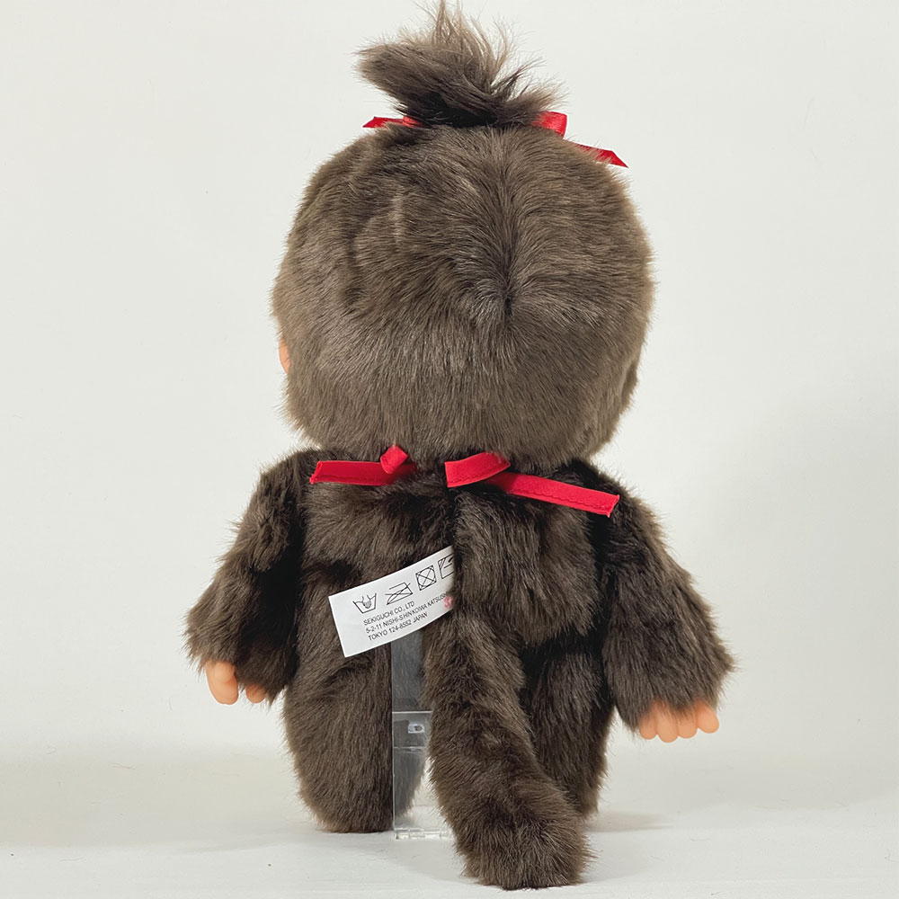 [PRE-ORDER] ตุ๊กตา ม่อนชิชิ Size M ม่อนชิชิจัง Monchhichi H30 x W16 x D10 cm นำเข้าจากญี่ปุ่น モンチッチ ぬいぐるみ プレミアムスタンダード ブラウン【Mサイズ 女の子】