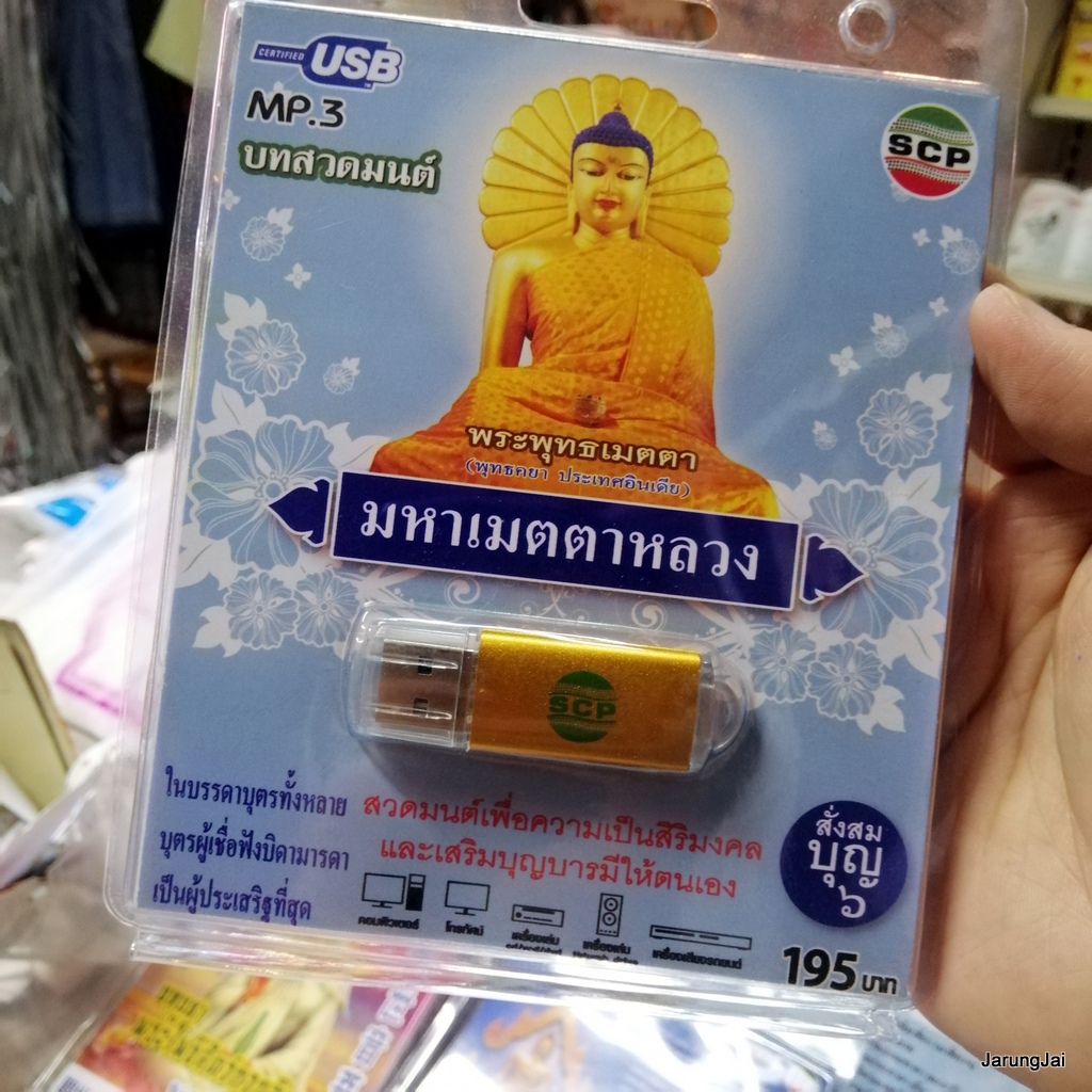 usb บทสวดมนต์ มหาเมตตาหลวง พระพุทธเมตตา สั่งสมบุญ 6 mp3 usb scp 063
