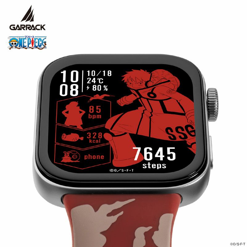 [PRE-ORDER] นาฬิกา วันพีซ สมาร์ทวอชท์ ลูฟี่ GARRACK ONE PIECE x Smartwatch Luffy Ver. (HUC-OP-FT3-L) นำเข้าจากญี่ปุ่น ギャラック ONE PIECE ルフィモデル / HUC-OP-FT3-L
