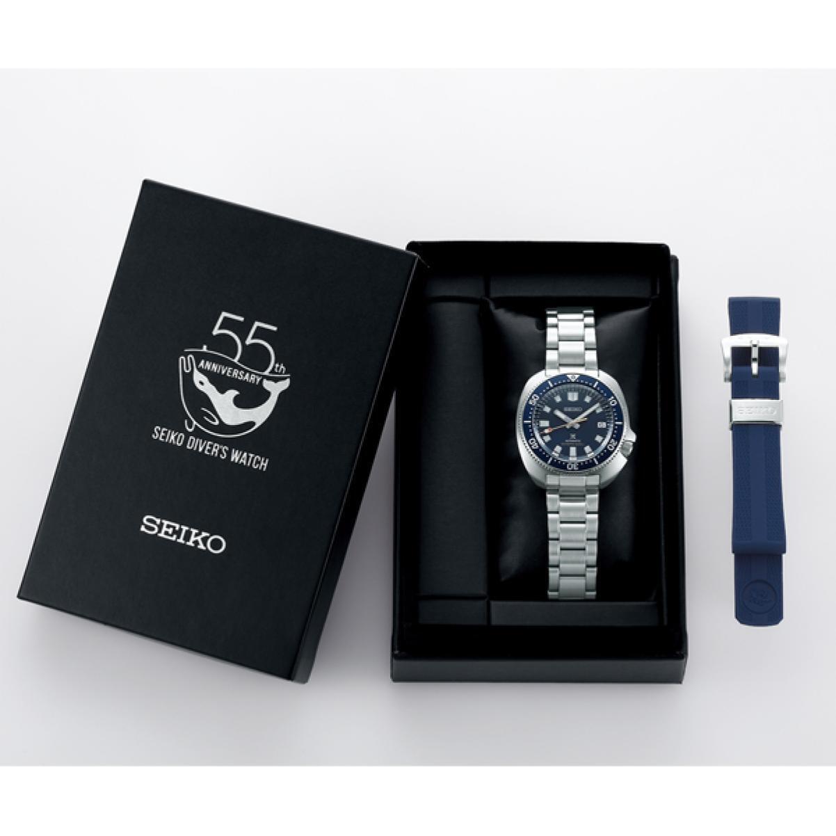 Seiko SBDC123 นาฬิกาผู้ชาย Prospex Diver's Watch 55th Anniversary Limited Edition 5,500 Men's Watch