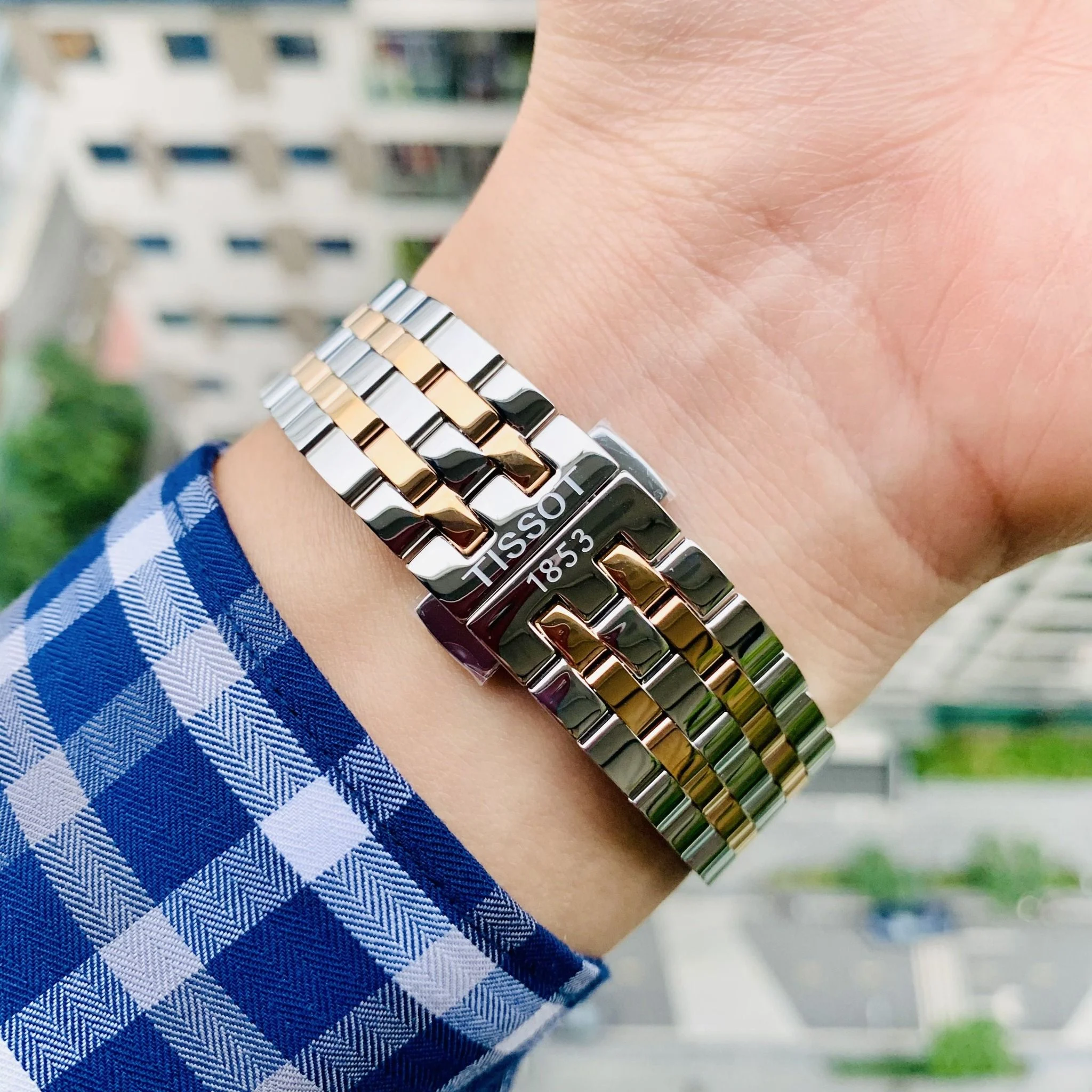 Tissot T122.407.22.031.01 นาฬิกาผู้ชาย Carson Premium Powermatic 80 Automatic Men's Watch