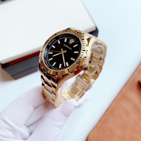 Versace VE3A00820 นาฬิกาผู้ชาย Hellenyium Quartz Men's Watch