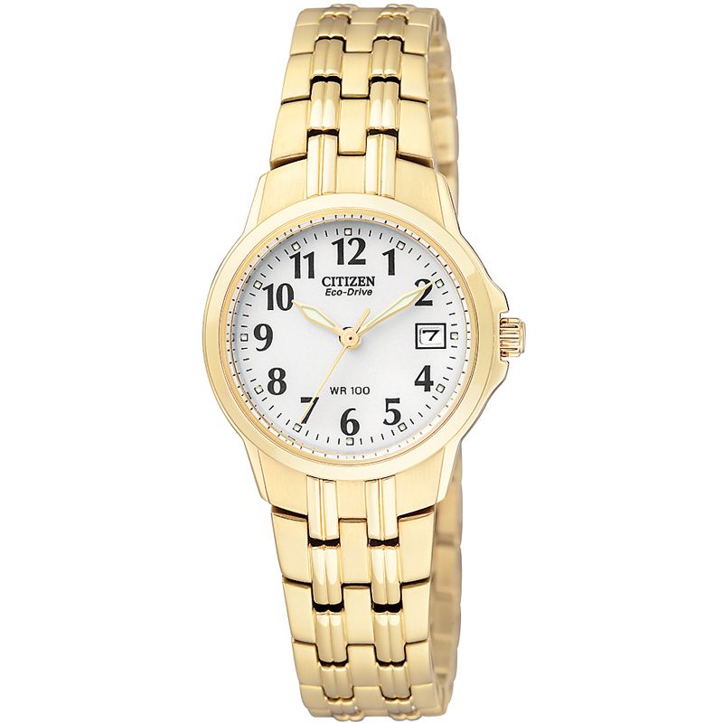 Citizen EW1542-59A นาฬิกาผู้หญิง Eco-Drive Silhouette Women's Watch