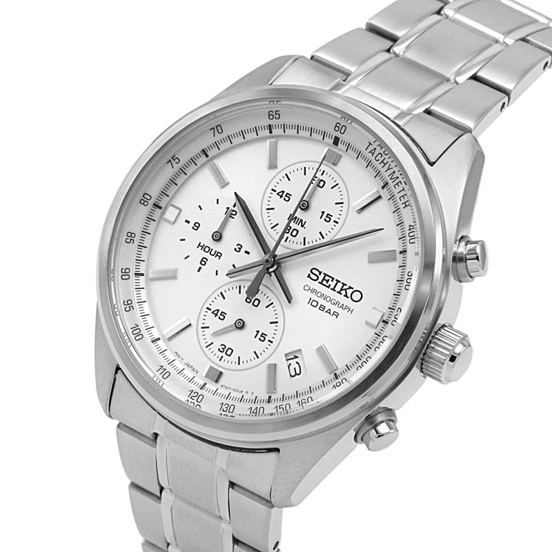 Seiko SSB375P1 นาฬิกาผู้ชาย Chronograph Quartz Men's Watch