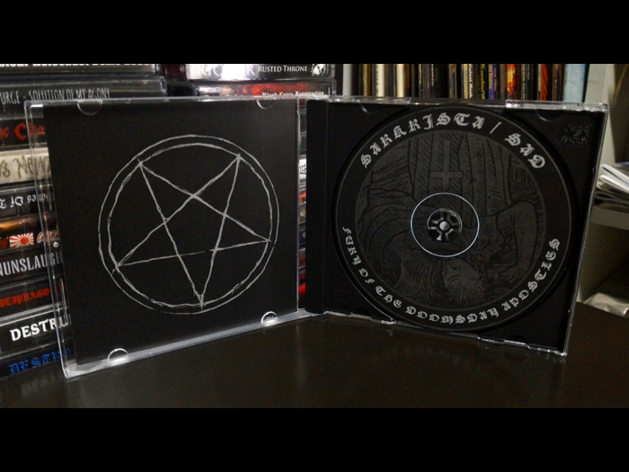 SARKRSISTA/SAD'Fury Of The Doomday/Aposties' Split CD