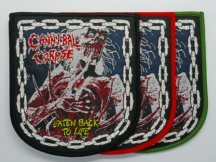 CANNIBAL CORPSE 'Eaten Back To Life' Woven Patch อาร์มแบบทอ