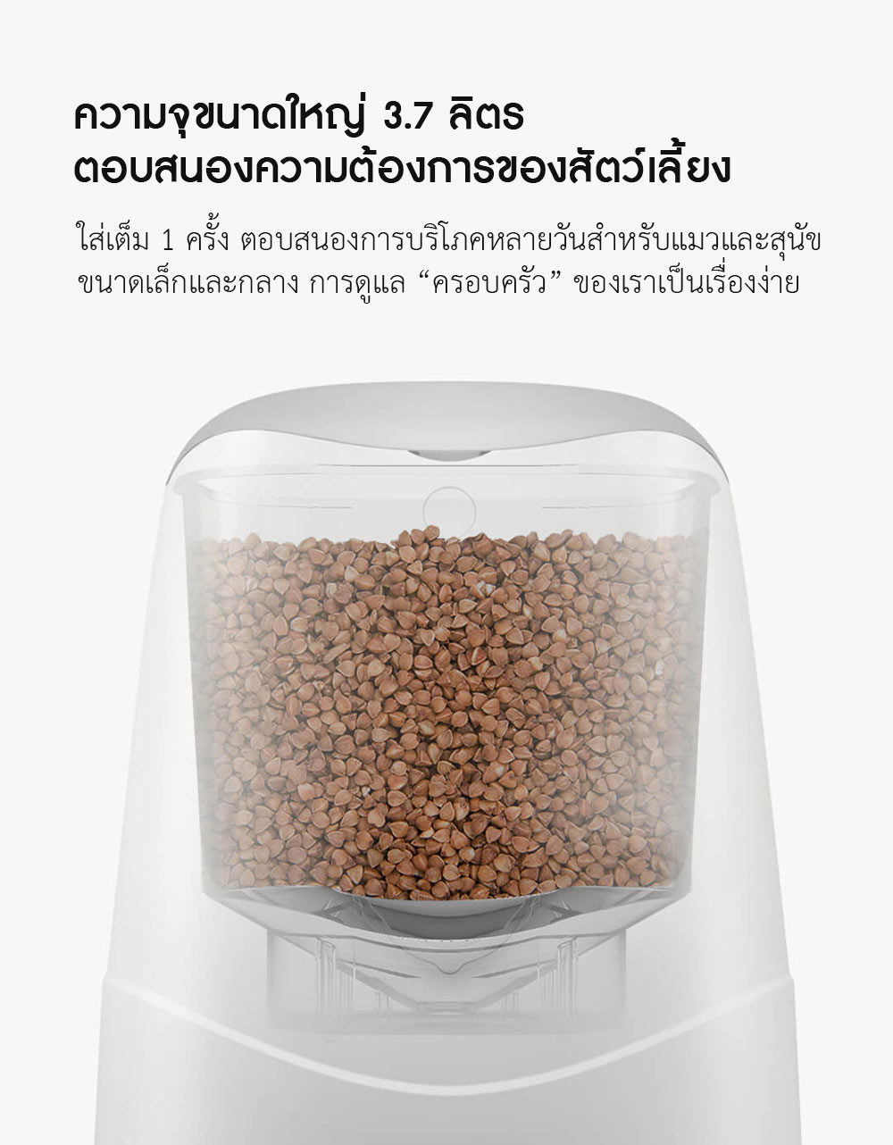 Xiaomi PETONEER Smart Visual Pet Feeder - เครื่องให้อาหารสัตว์อัจฉริยะ