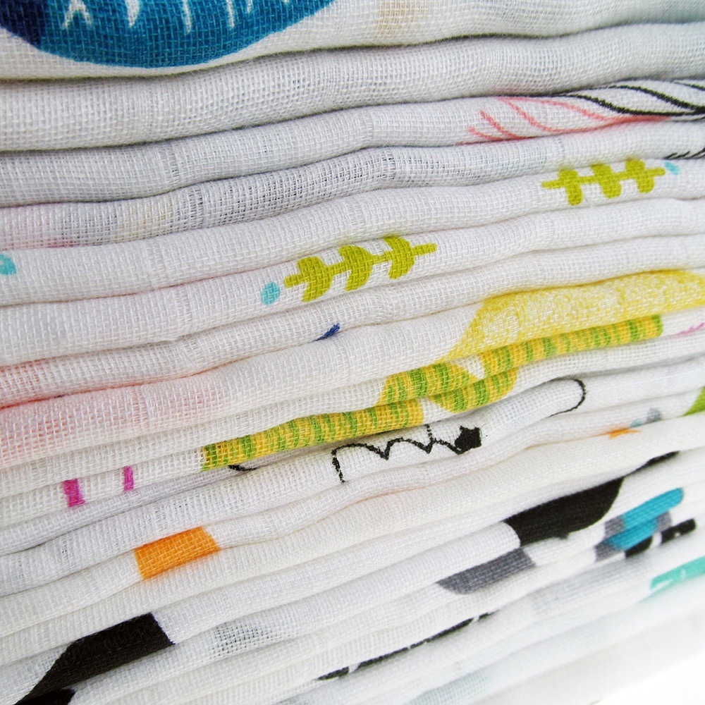 ผ้าห่อตัวเด็ก ผ้าห่มเด็ก ขนาด 117*117ซม. ผ้าอ้อมห่อตัวทารก