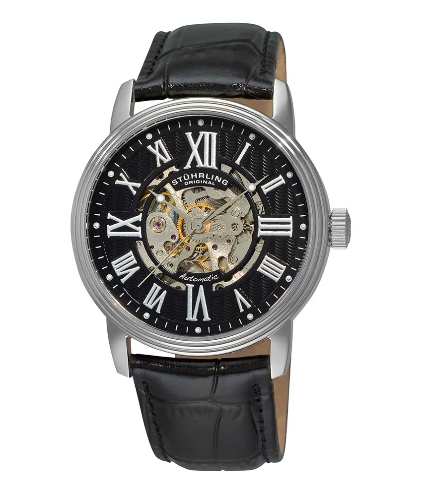 Stuhrling Original 1077.33151 นาฬิกาผู้ชาย Stuhrling Original รุ่น 1077.33151, Delphi Venezia Automatic Skeleton Men's Watch