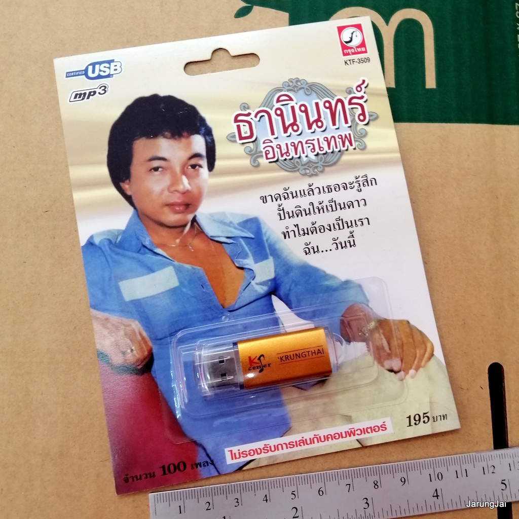 usb ธานินทร์ อินทรเทพ 100 เพลง ขาดฉันแล้วเธอจะรู้สึก ปั้นดินให้เป็นดาว mp3 usb kt