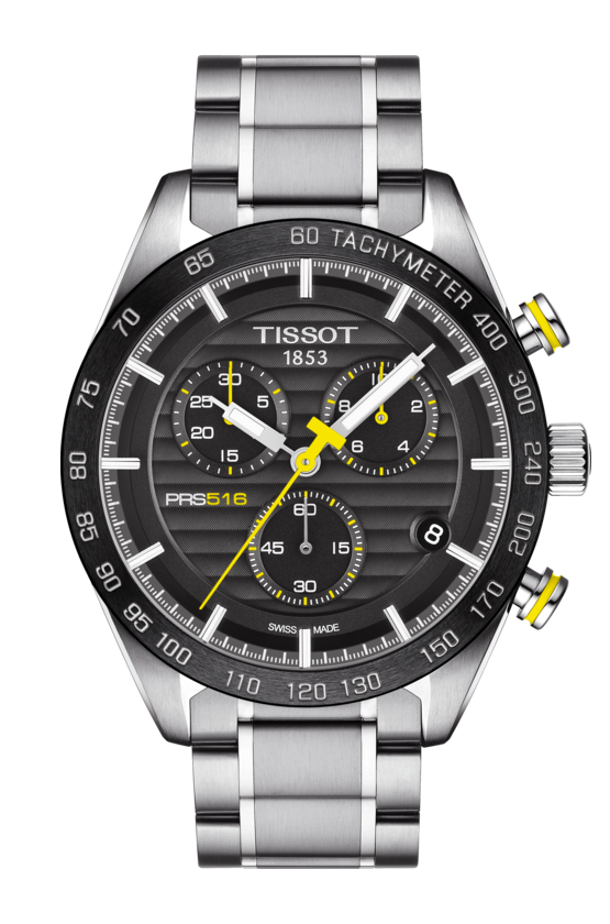 Tissot T100.417.11.051.00 นาฬิกาผู้ชาย Tissot รุ่น T1004171105100, PRS 516 Chronograph Quartz Men's Watch