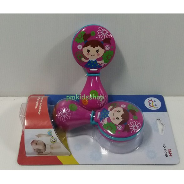 เครื่องดนตรีเคาะจังหวะกรับ แบรนด์ Huile toys
