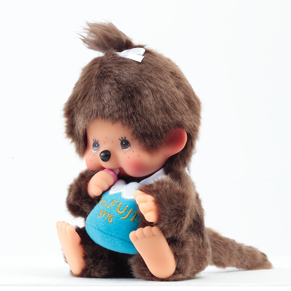 [PRE-ORDER] ตุ๊กตา ม่อนชิชิ ภูเขาไฟฟูจิ Size S ม่อนชิชิจัง ท่านั่ง Monchhichi Mt. Fuji Sitting Girl 16 cm นำเข้าจากญี่ปุ่น ご当地モンチッチ 富士山 S（座り） IPM-18-Z