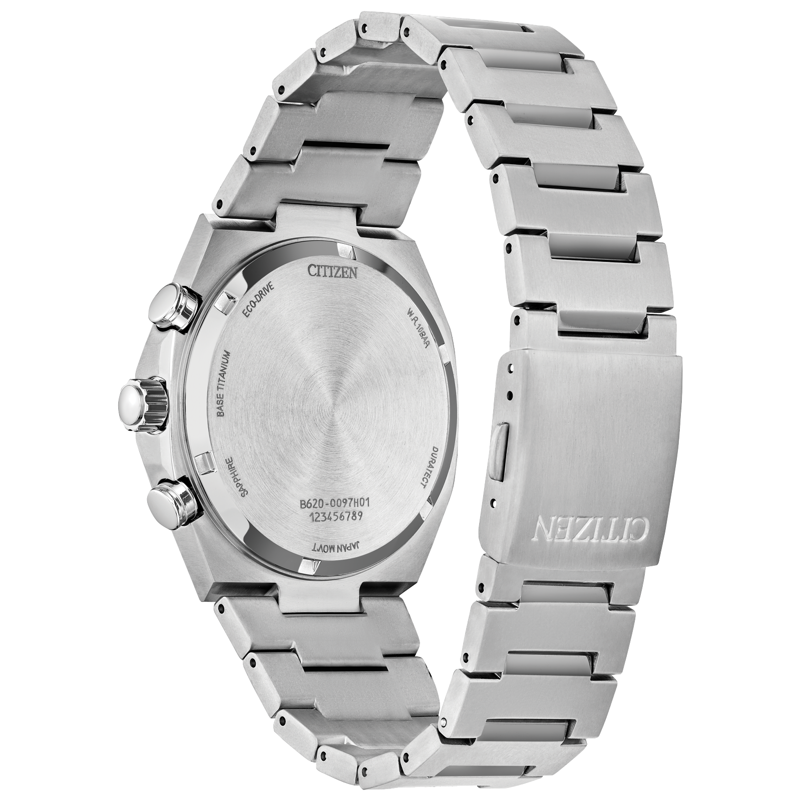 Citizen CA4610-85A นาฬิกาผู้ชาย Zenshin Chrono Titanium Eco-Drive Men's Watch