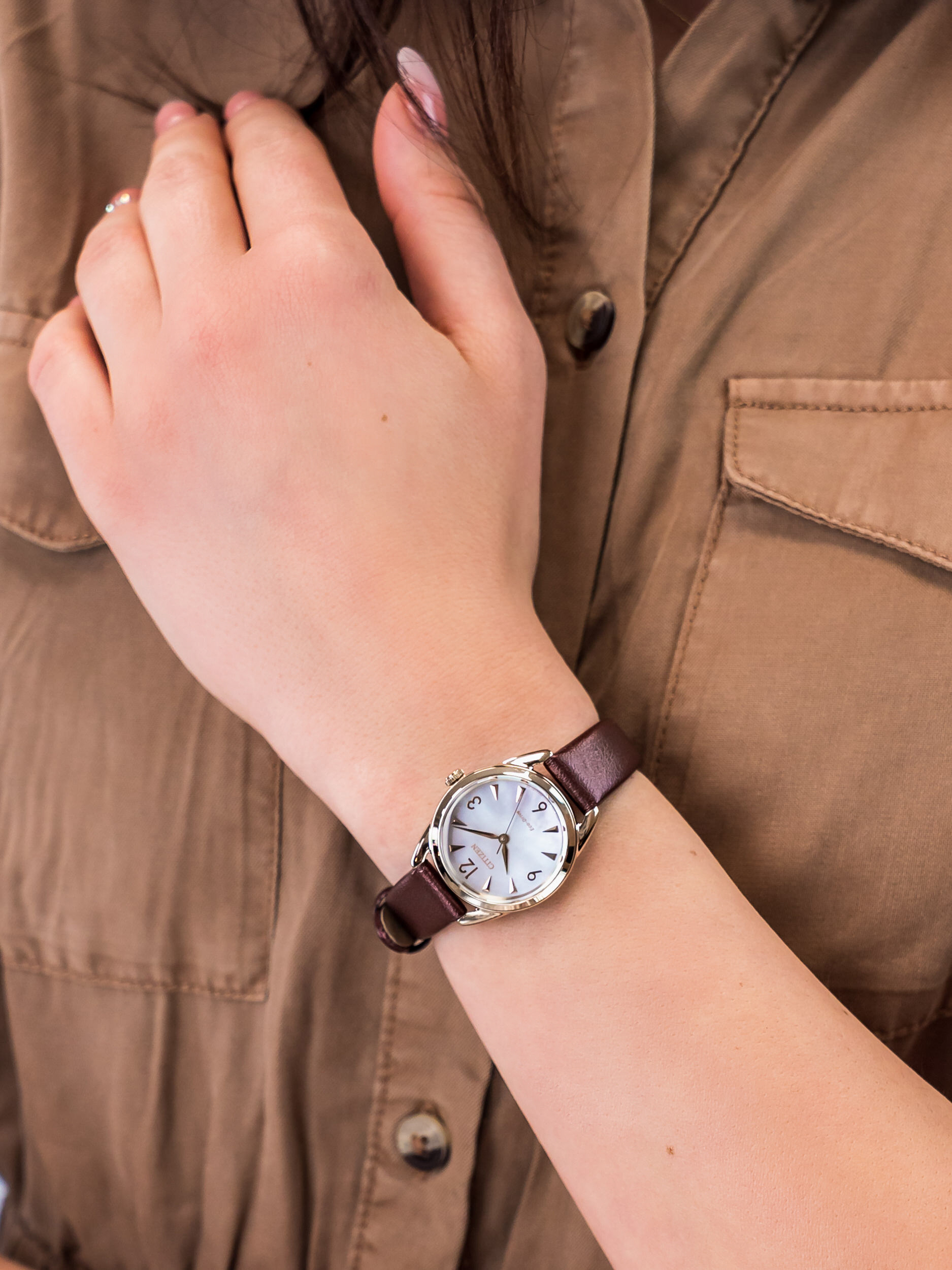 Citizen EM0686-14D นาฬิกาผู้หญิง Eco-Drive Women's Watch