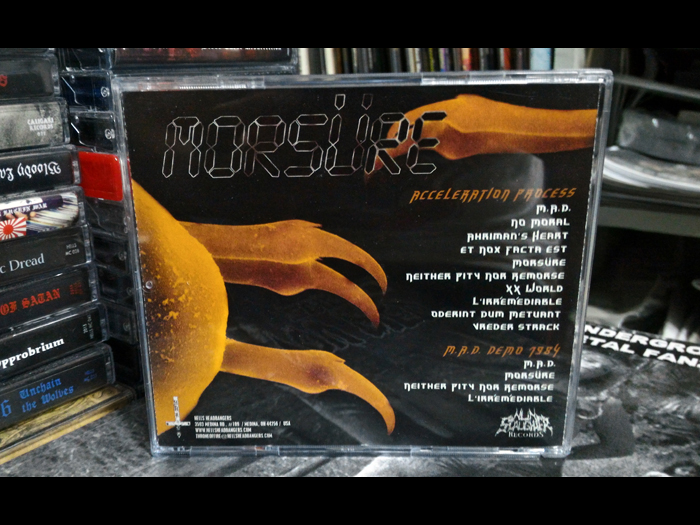 MORSURE'Acceleration Process Et.' CD