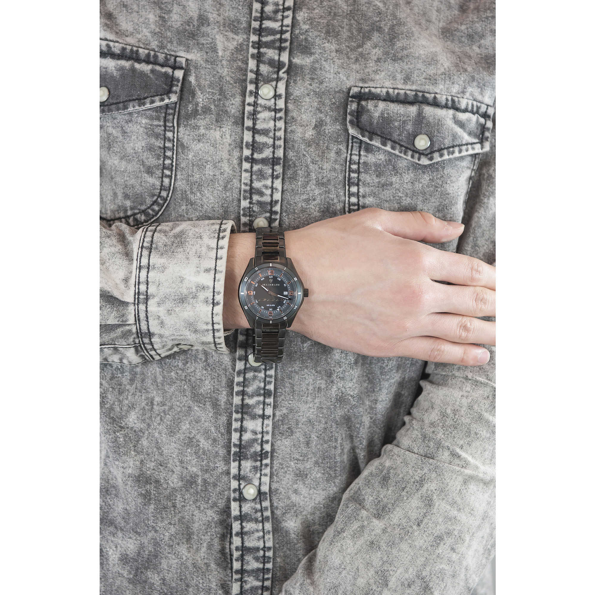 Maserati R8853124001 นาฬิกาผู้ชาย Sorpasso Quartz Men's Watch