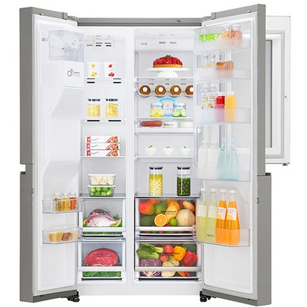 ตู้เย็น ไซด์บายไซด์ SBS LG GC-X247CSAV 21.7Q