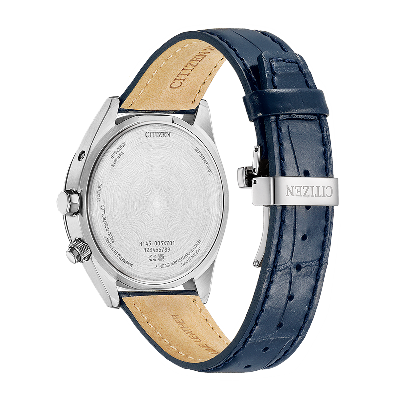 Citizen CB0270-10A นาฬิกาผู้ชาย Eco-Drive Perpetual World Time Men's Watch