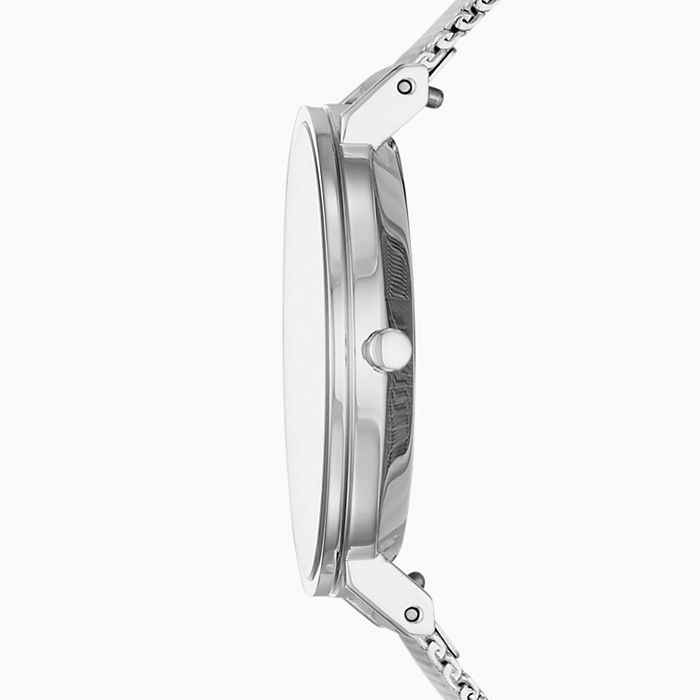 Skagen SKW2712 นาฬิกาผู้หญิง Skagen รุ่น SKW2712, Hald Silk-Mesh Quartz Women's Watch