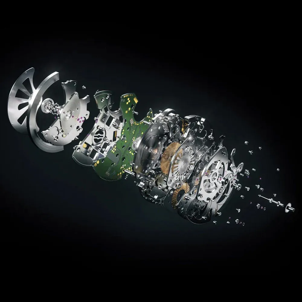 Bulova 28A205 นาฬิกาผู้ชาย Accutron DNA Casino Autoquartz Men's Watch Limited Edition of 100 pcs.