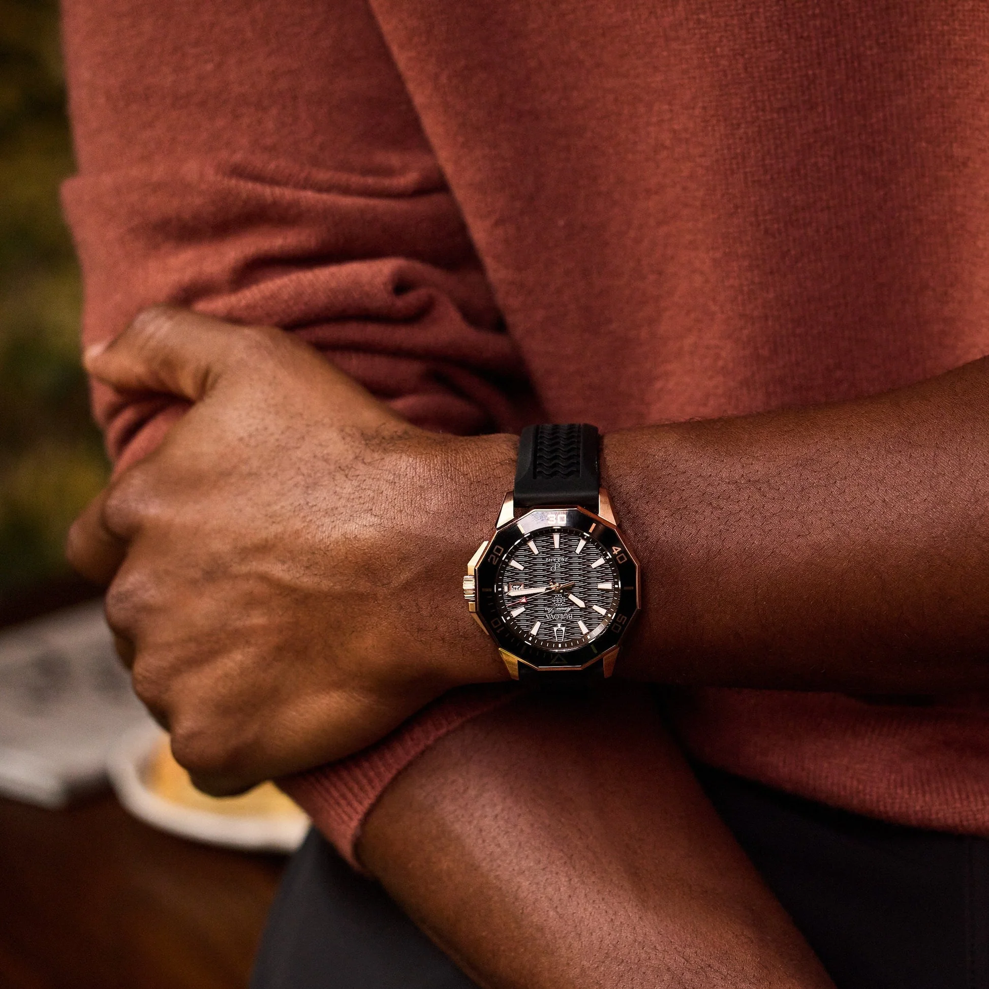 Bulova 98B421 นาฬิาผู้ชาย Marine Star Precisionist Men's Watch