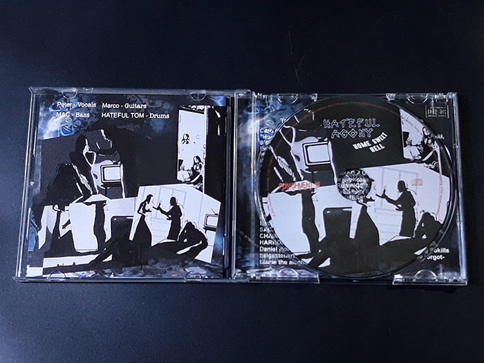 HATEFUL AGONY'Home Sweet Hell' CD