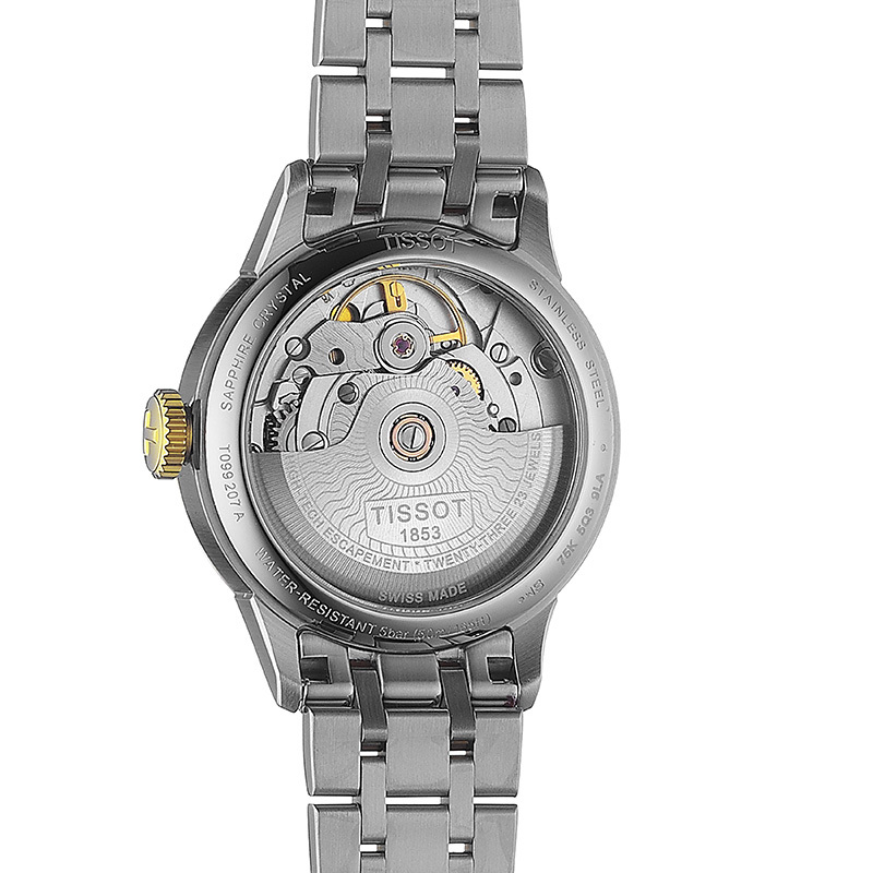 Tissot T099.207.22.118.00 นาฬิกาผู้หญิง T-Classic Chemin Des Tourelles Powermatic 80 Women's Watch