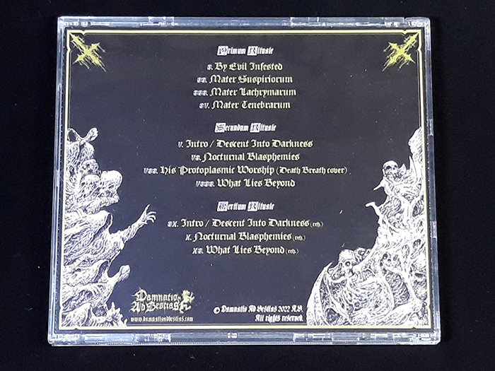 INFESTATION OF EVIL 'Antiquus Maledicte Compendium' CD