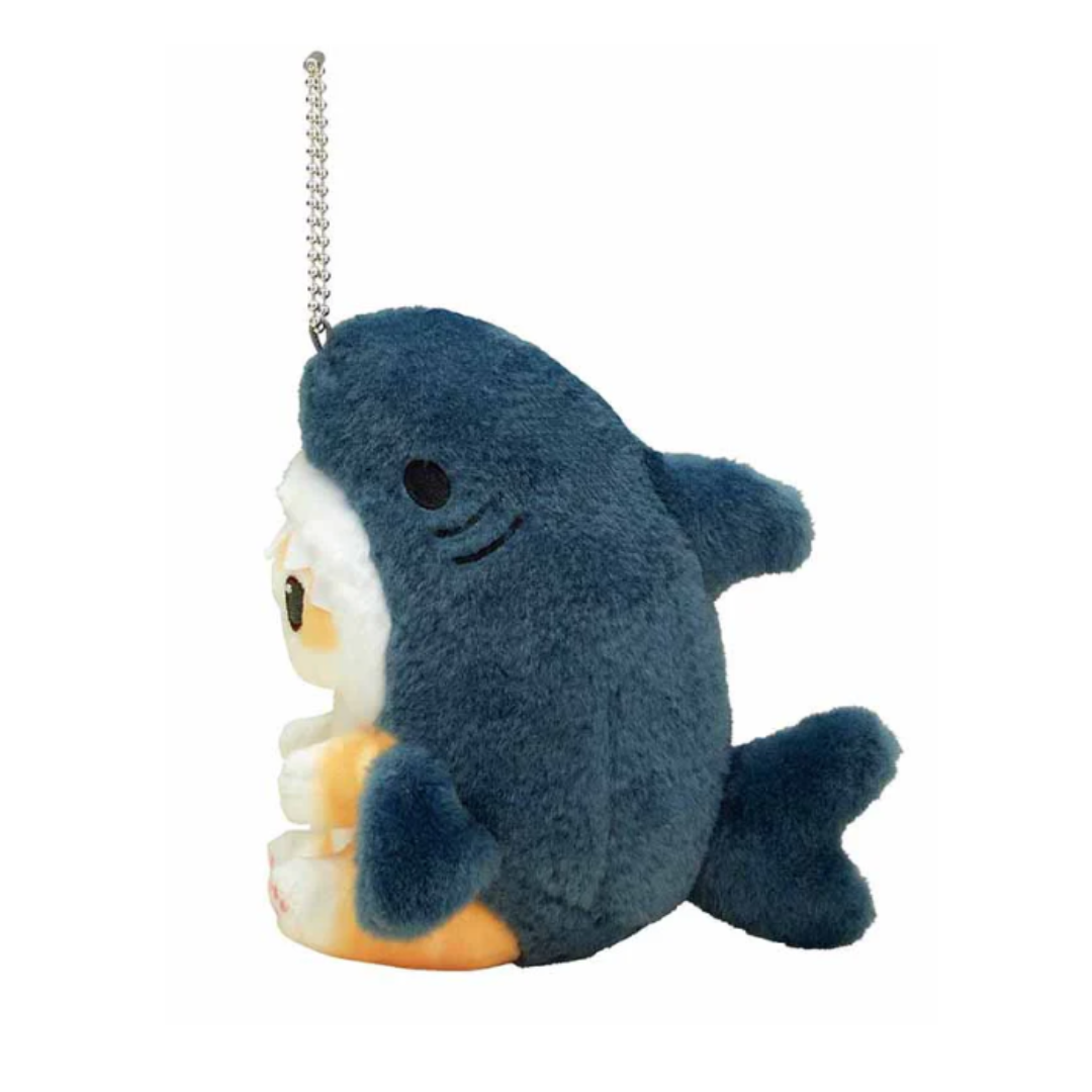 [PRE-ORDER] พวงกุญแจ ตุ๊กตา แมวโมฟุ หัวฉลาม Mofusand Shark Cat Mascot mofusand ぽてぽてサメにゃんマスコット