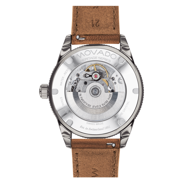 Movado 3650106 นาฬิกาผู้ชาย Heritage Series Automatic Men's Watch