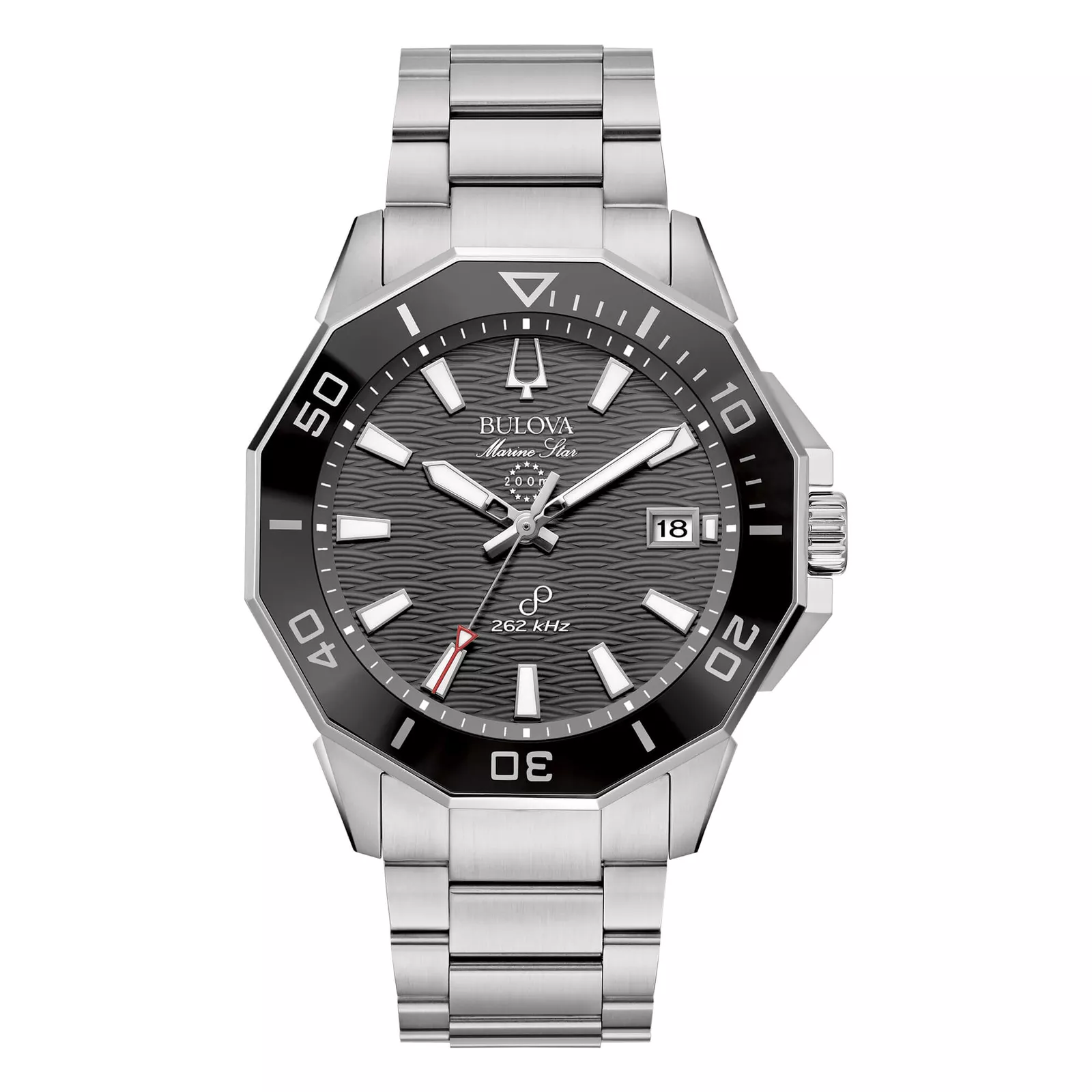 Bulova 96B434 นาฬิาผู้ชาย Marine Star Precisionist Men's Watch