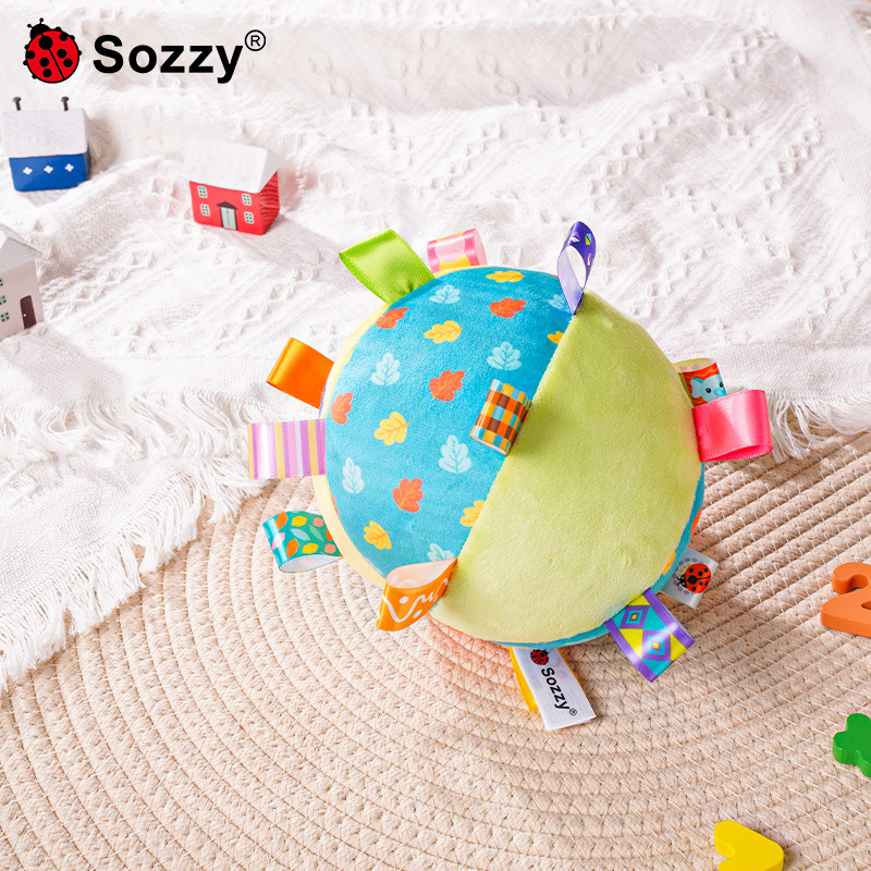 พรีออเดอร์ (Pre-order) Sozzy002 ลูกบอลผ้า เขย่ามีเสียง เสริมพัฒนาการ
