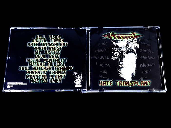 ATOMIC 'Hate transplant' CD