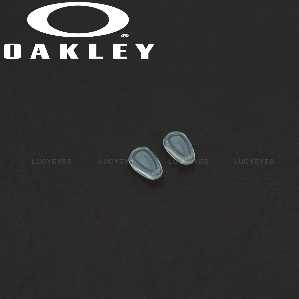 แป้นจมูกแว่น OAKLEY แบบสวมเหล็ก สีใส