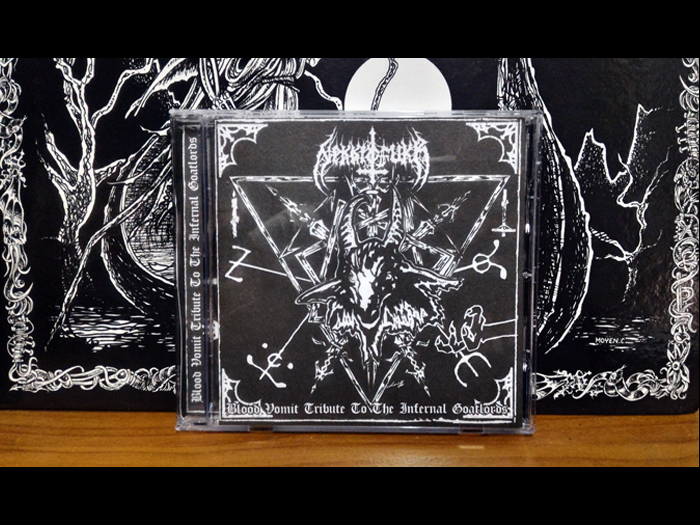 NEKKROFUKK'Blood Vomit Tribute To The Infernal Goatlords' CD