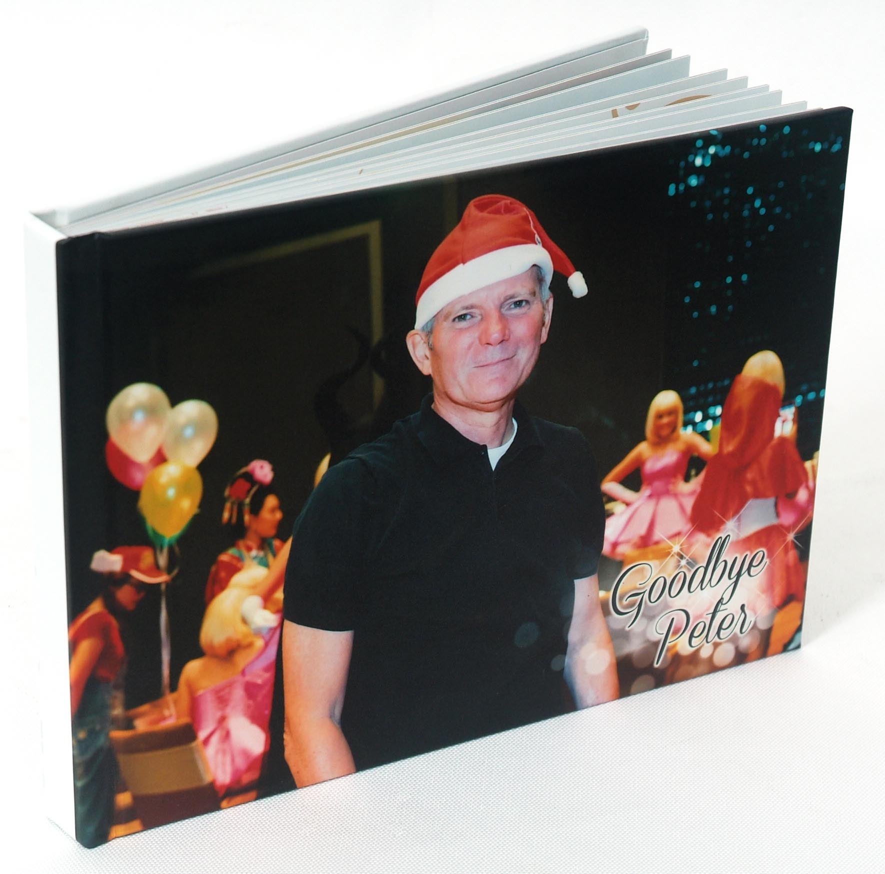 ของขวัญวันเกษียณ PhotoBook ขนาด 8x10 นิ้ว แนวตั้ง 20หน้า ปกแข็งพิเศษ เคลือบร้อน