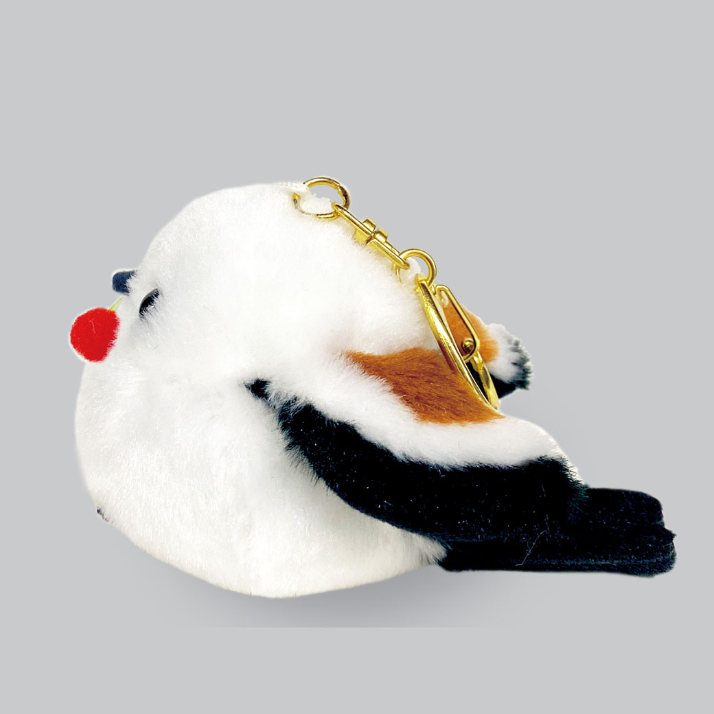 [PRE-ORDER] พวงกุญแจ ตุ๊กตา ชิมะจัง Red Fruit นกชิมะเอะนากะ นกฮอกไกโด Size 6 x 6 cm นำเข้าจากญี่ปุ่น Fuku-Fuku Shimaenaga Shima-chan Keychain 702610