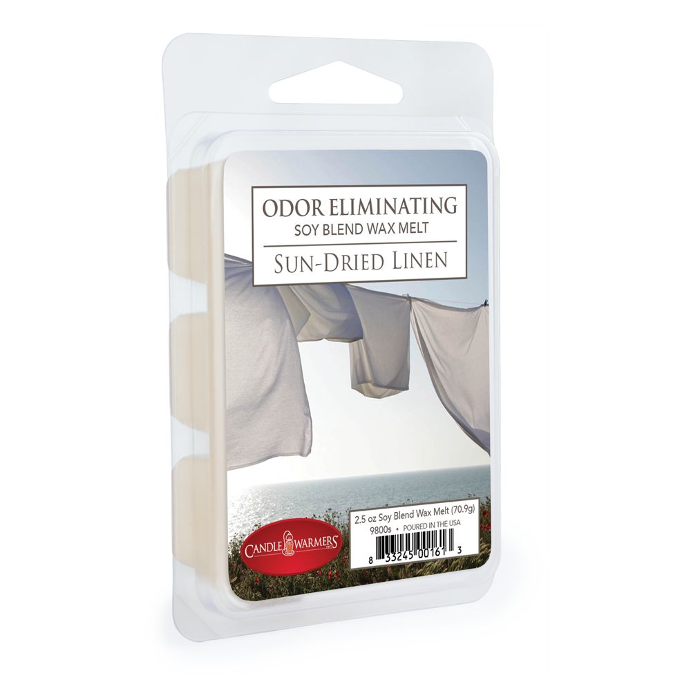 2.5oz Odor Eliminating Wax Melt Sun-Dried Linen