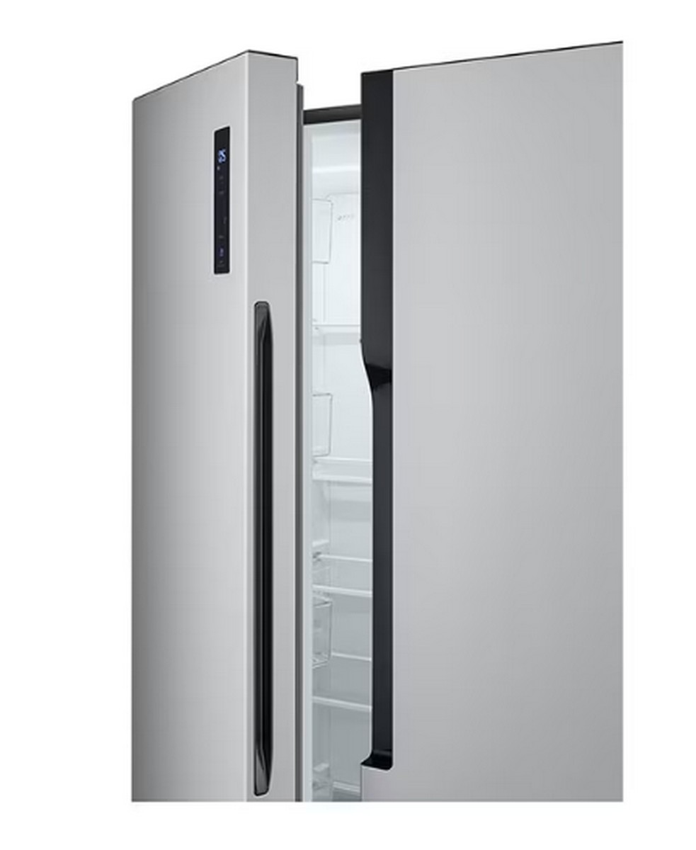 [ผ่อน0%10ด] LG ตู้เย็น SIDE BY SIDE GC-B187JQAM 18.3 คิว สีเงิน (ชลบุรีส่งฟรี)