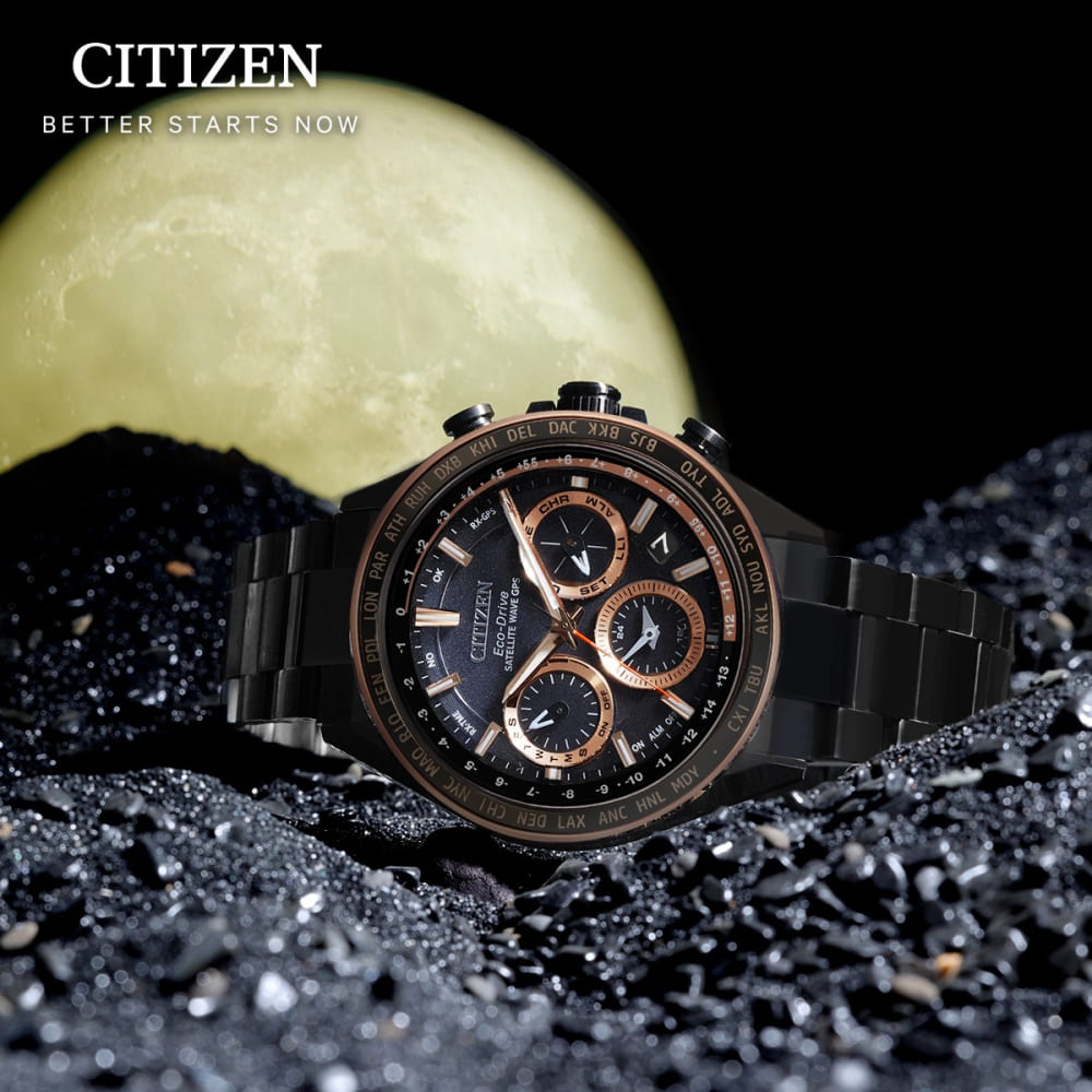 Citizen CC4016-67E นาฬิกาผู้ชาย ATTESA Sattellite Wave GPS Super Titanium Eco-Drive Men's Watch