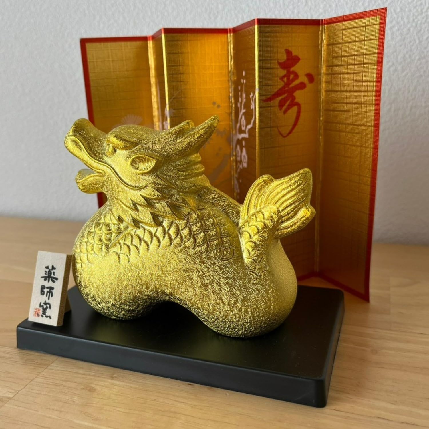 [PRE-ORDER] มังกรทอง ของมงคลญี่ปุ่น ฮวงจุ้ยโต๊ะทำงาน เสริมโชคลาภ ปีมังกร นำเข้าจากญี่ปุ่น Dragon Zodiac 2024