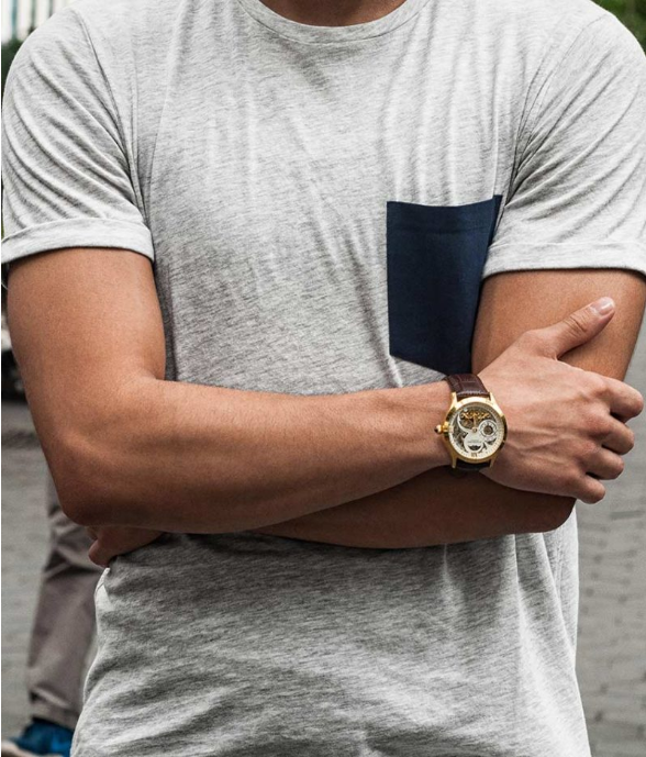 Stuhrling Original 3921.3 นาฬิกาผู้ชาย Special Reserve Automatic Skeleton Men's Watch