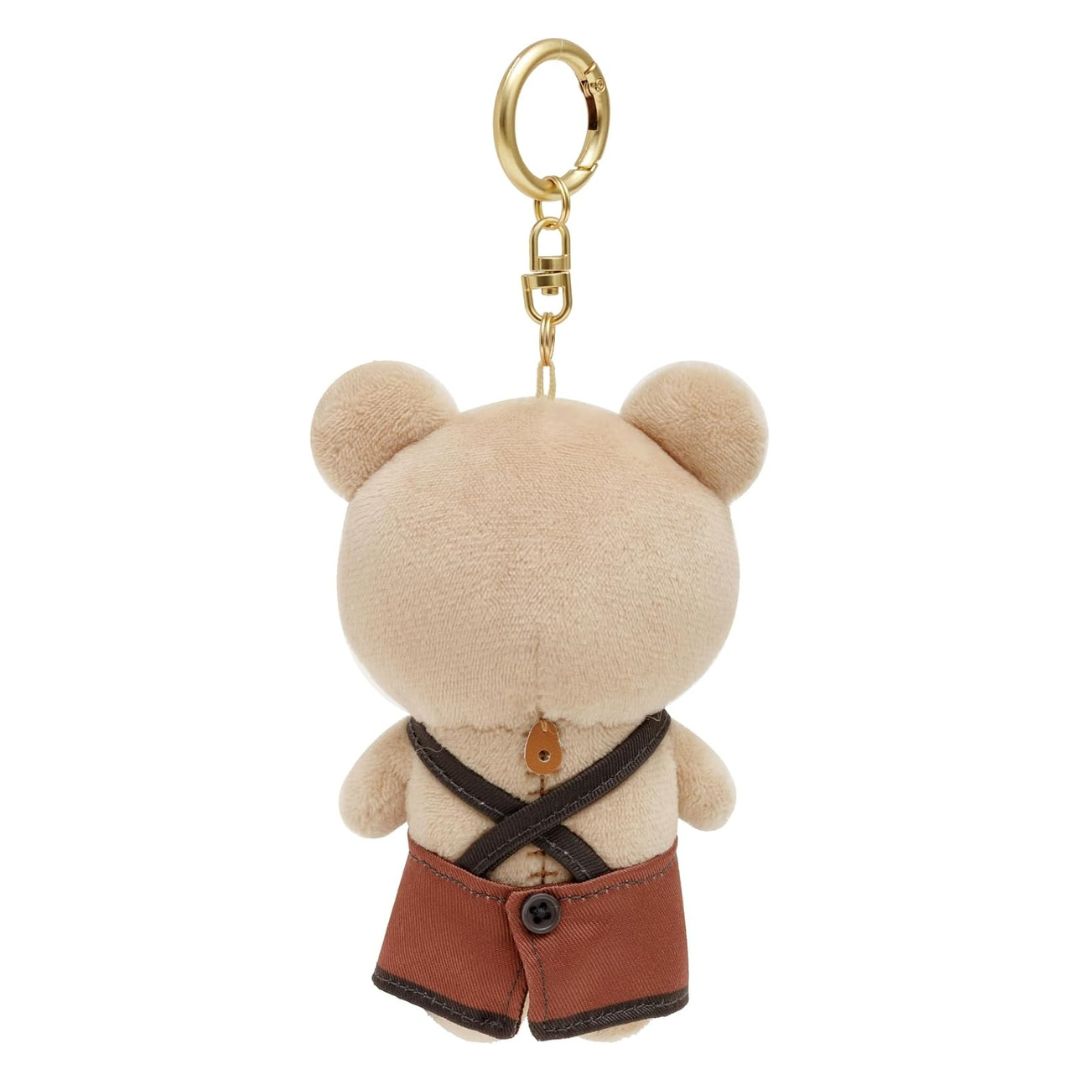 [PRE-ORDER] พวงกุญแจ ตุ๊กตาหมี ริลัคคุมะ Size 12.5 x 8.5 x 5 cm BASIC RILAKKUMA HOME CAFE Keychain リラックマ ぶらさげぬいぐるみ キーホルダー マスコット MO33201