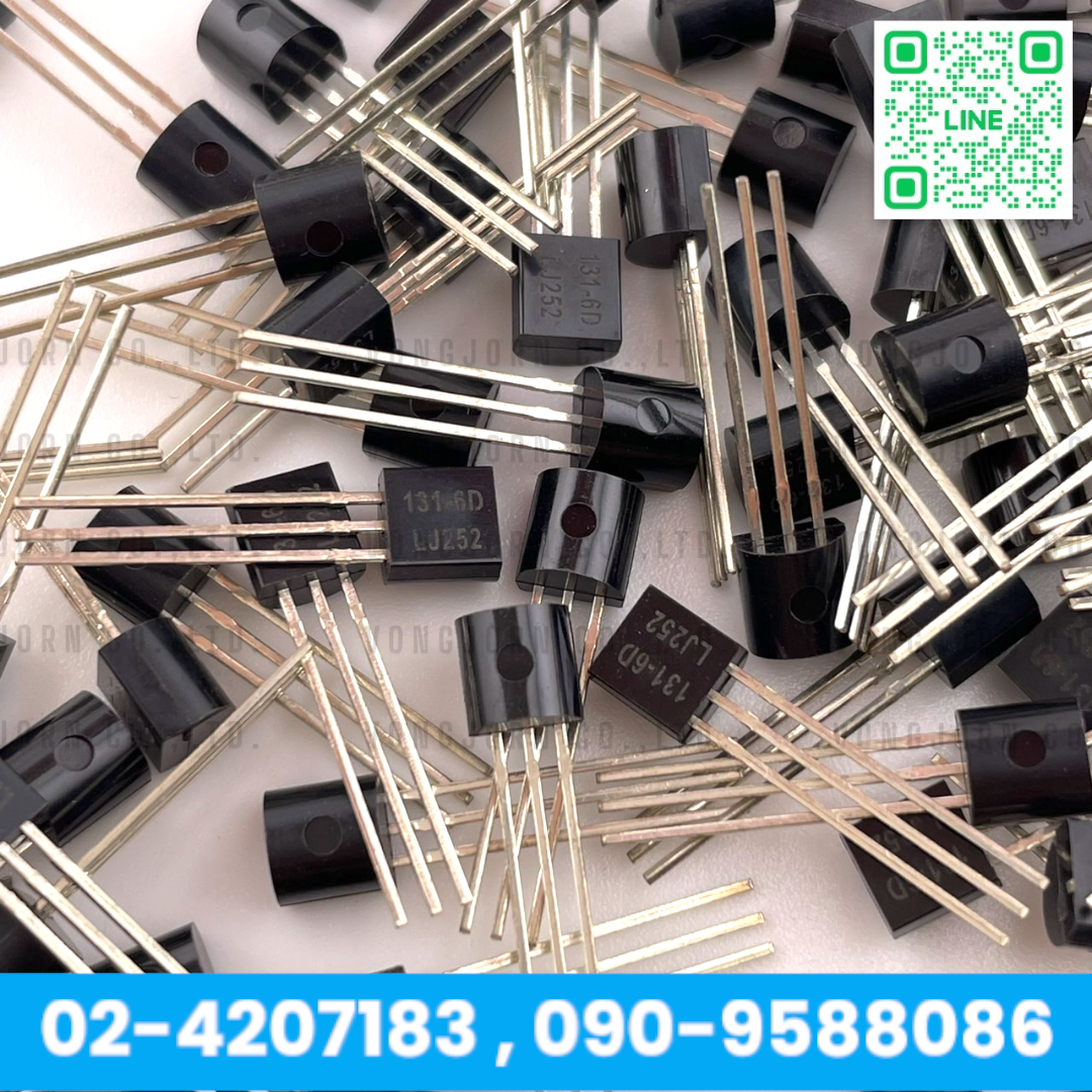 (10ตัว) Triac BT131-600D 131-6D 1A 600V Gate Trigger Current 7mA ไตรแอค