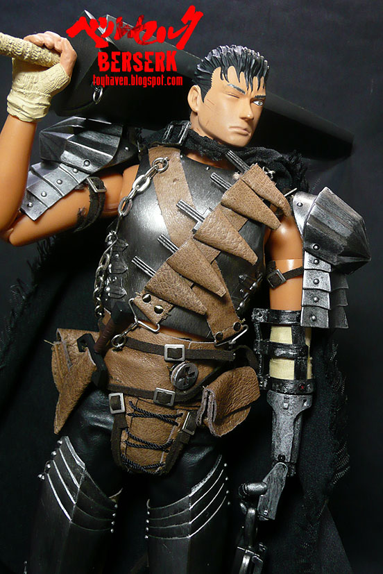 Dragon Berserk 1/6 Guts Black Swordsman 12-inch Figure