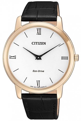 Citizen AR1133-23A นาฬิกาผู้ชาย Eco-Drive Stiletto Ultra Thin Men's Watch