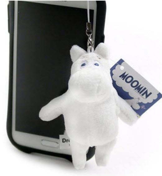 ที่ห้อยมือถือ มูมิน (Moomin) ขนาด 3.5-4 นิ้ว
