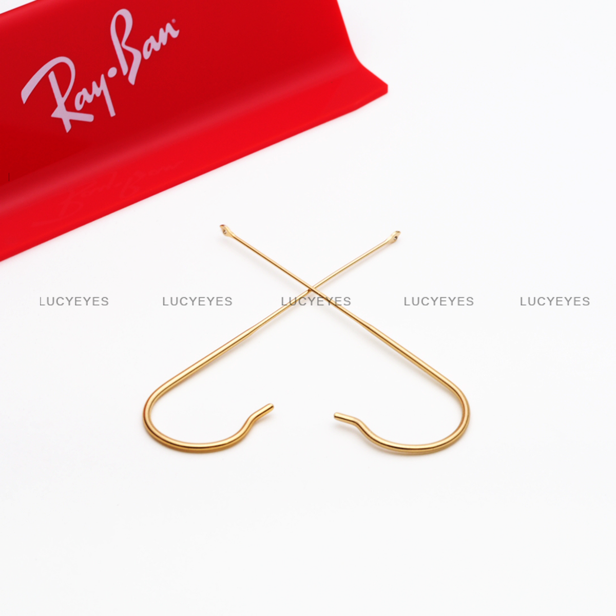 ขาแว่นแบบเกี่ยวหู RAYBAN แท้ 100% RB3025 AVIATOR, OUTDOORSMAN, SHOOTER สี GOLD (ทอง)