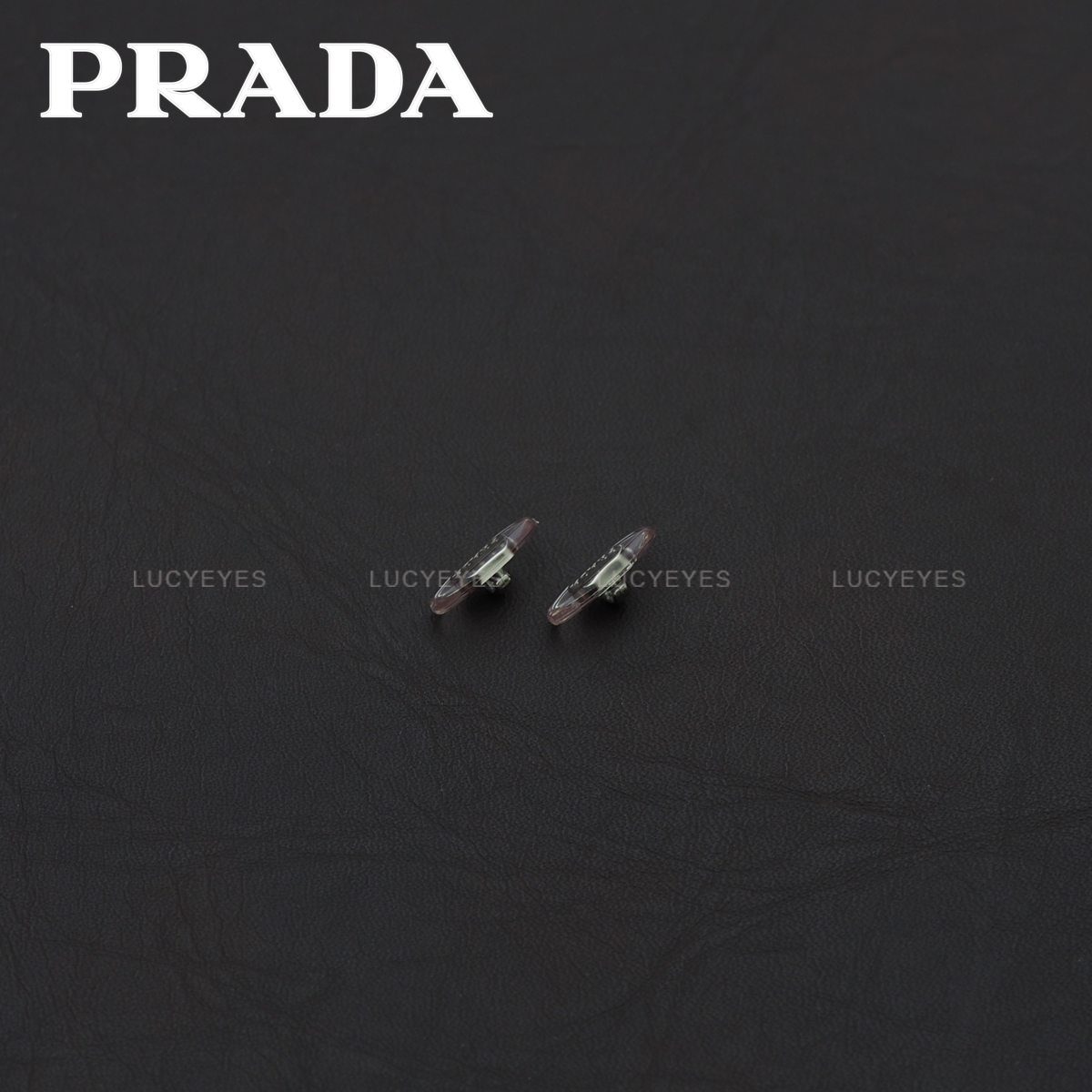 แป้นจมูก Prada แท้ 100% แบบเสียบเล็ก (สีใส อะไหล่เงิน)